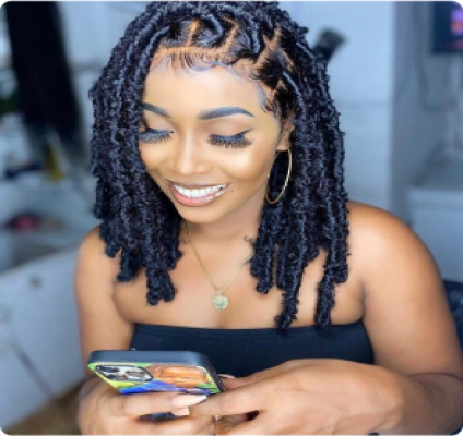 Faux Locs/passion twist/crochet/senegalese twist